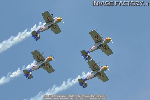 2011-07-01 Zeltweg Airpower 1295 Flying Bulls Aerobatics Team - Zlin Z-50LX
